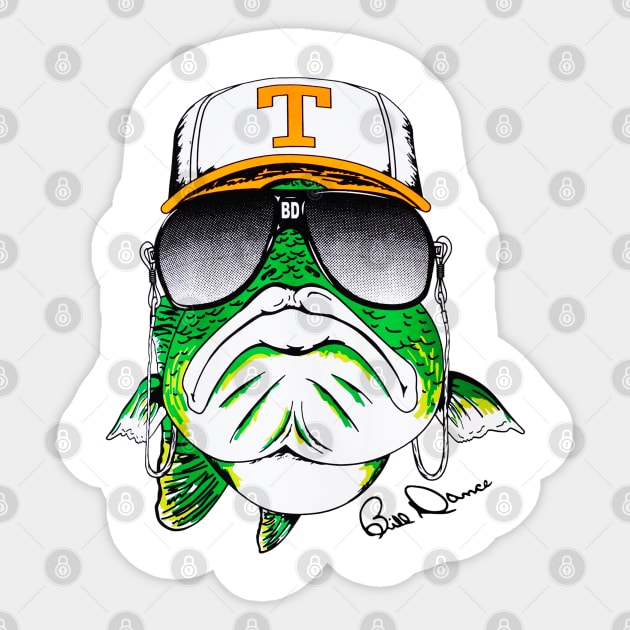 Bill Dance - Bass Fishing Sticker by nicklower